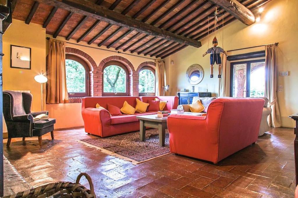 Petroio Podere Gli Oppi Toscanaヴィラ エクステリア 写真